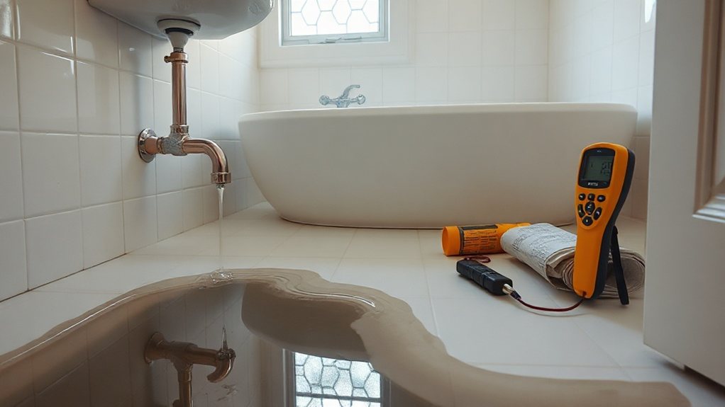 Insurer-ready escape of water trace and access report in Streatham